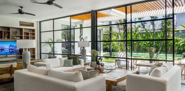 Villa Gu- Canggu Beachside Villas, Living room area